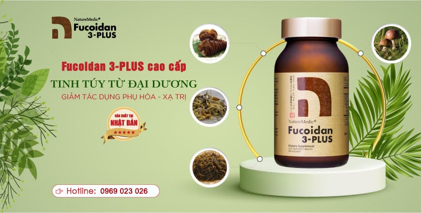 FUCOIDAN 3-PLUS NHẬT BẢN DẠNG VIÊN